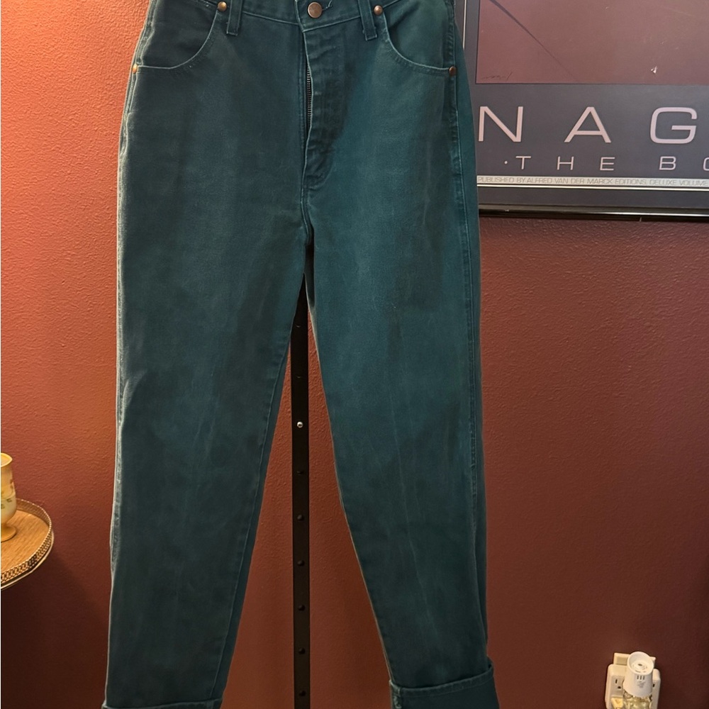 VTG Wrangler Teal Green Jeans